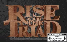 Rise of the Triad: Dark War DOS Title screen.