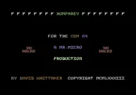 Humphrey Commodore 64 Title screen