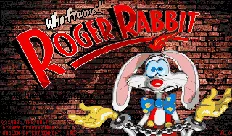 Who Framed Roger Rabbit Amiga Title screen