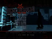 Tony Hawk&#x27;s Underground Windows Main menu
