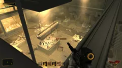 Deus Ex: Human Revolution Windows Sniping from the ceiling