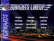 NHL 95 DOS Tonight&#x27;s lineup