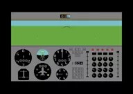 747 Flight Simulator Commodore 64 Ready to take off.