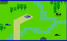 Armor Battle Intellivision A game in progress