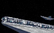 Star Wars: X-Wing DOS Imperial ships from intro