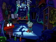 Pajama Sam: No Need to Hide When It&#x27;s Dark Outside Windows Look at the electricity - isn&#x27;t it an image of Putt-Putt? (Unfortunately, inter-game references don&#x27;t seem too common in Pajama Sam games.)