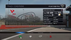 Gran Turismo 6 PlayStation 3 Pre Race Menu