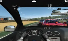 Real Racing 3 Android Ford Focus cockpit camera