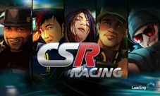 CSR Racing Android Title screen