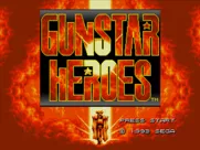 Gunstar Heroes Windows Title screen