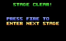 Stack Up Atari 8-bit Stage cleared