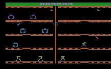Adventures of TRON Atari 2600 Enemies increase in number as the levels progress