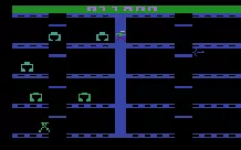 Adventures of TRON Atari 2600 Level complete, warping to the next round