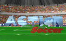 Action Soccer DOS Title screen