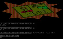 Scott Adams&#x27; Graphic Adventure #3: Secret Mission Atari 8-bit How nice I look
